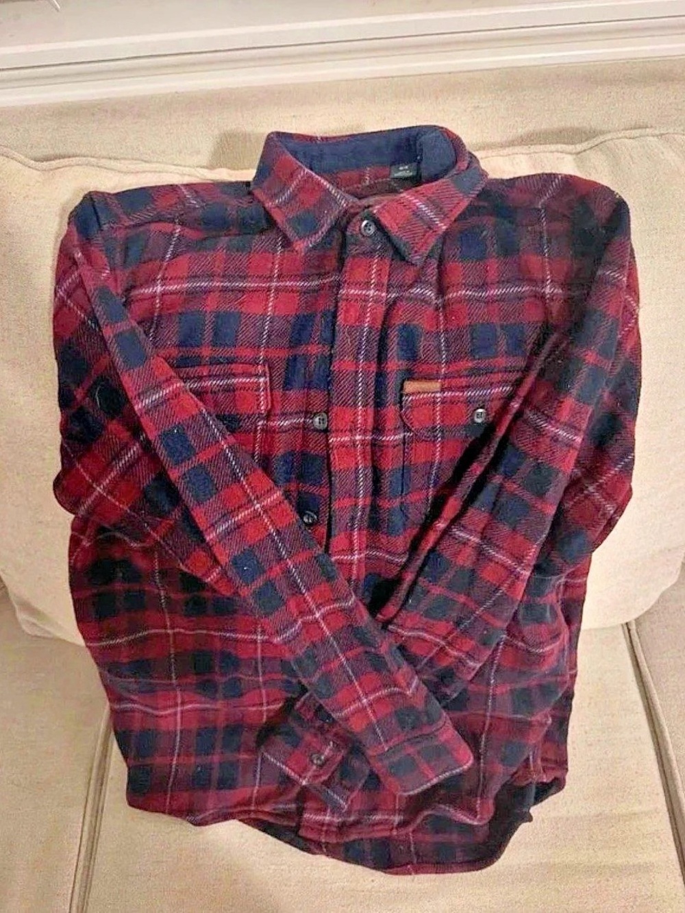 Orvis Heavyweight Plaid Flannel Shirt
